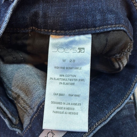 ๐ Joeโs Jeans ๐ High Rise Skinny Ankle โ Lakewood Wash โ Size 28 ๐ฅ - Picture 11 of 12